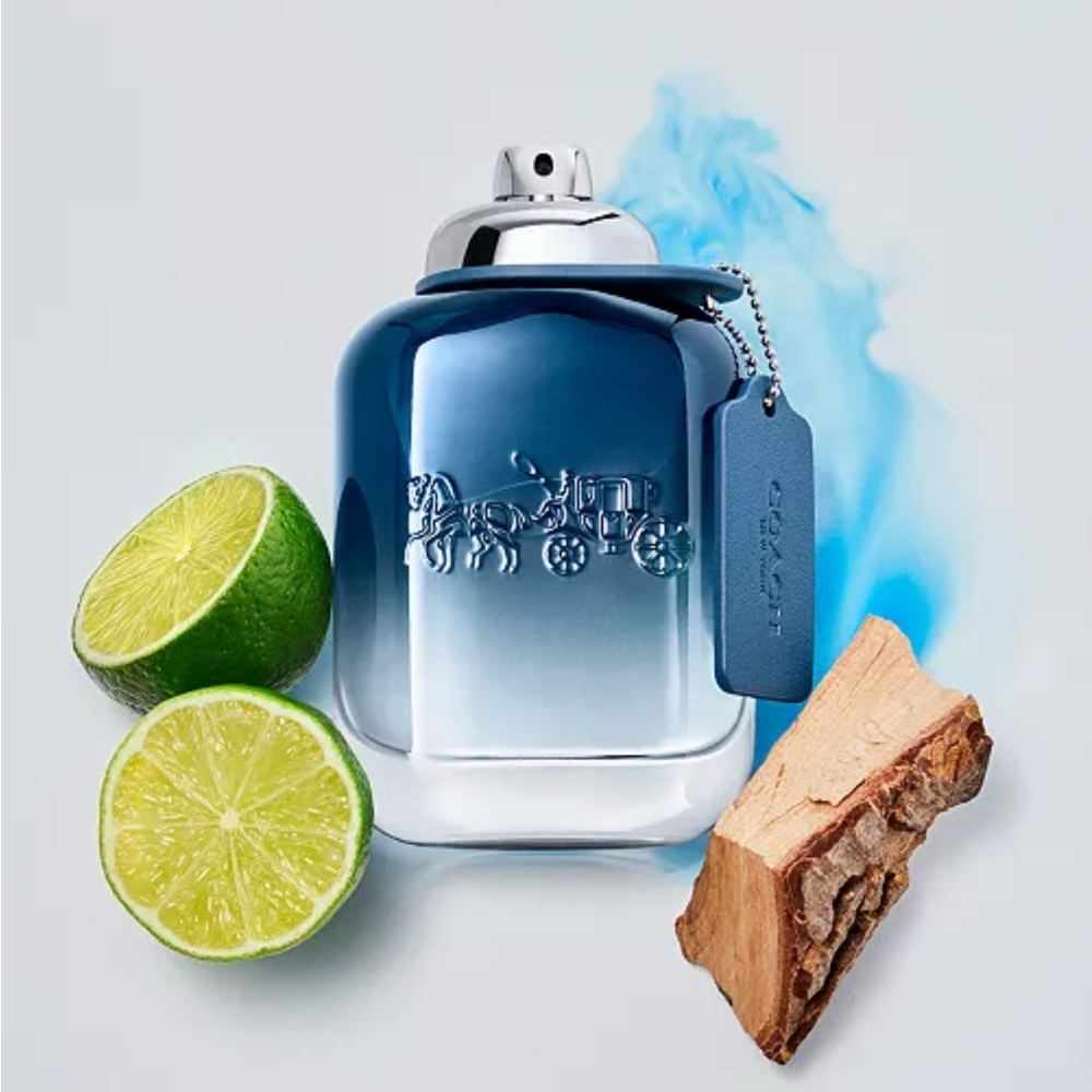New 2020 Coach NewYork Blue Gradient Perfume Bottle e60ML 2FL.Oz . - Picture 5 of 13